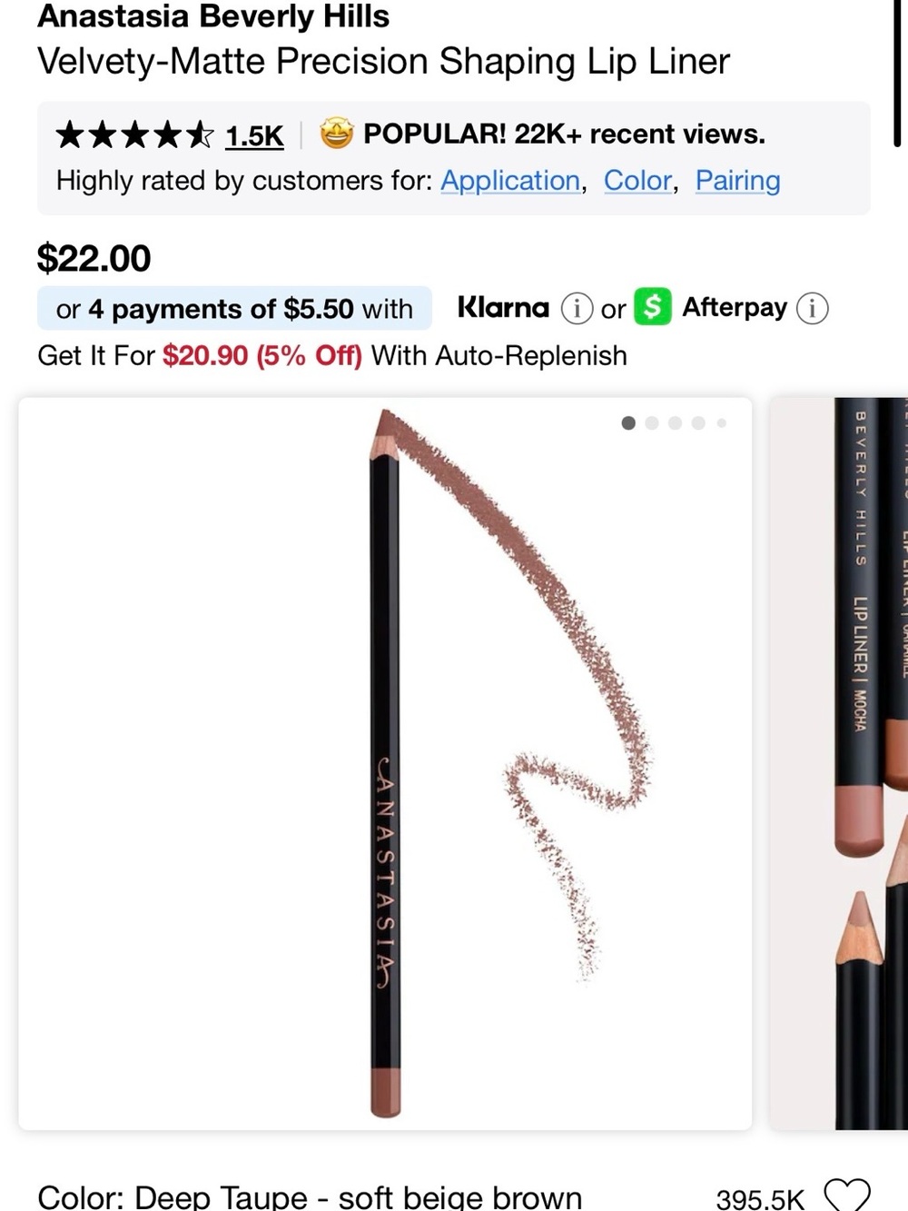 Anastasia Beverly Hills Lip Liner-Deep Taupe